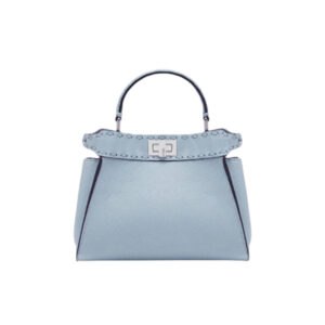 [프리미엄/해외배송]펜디 피카부 백 미니 탑스티치(스카이 블루)